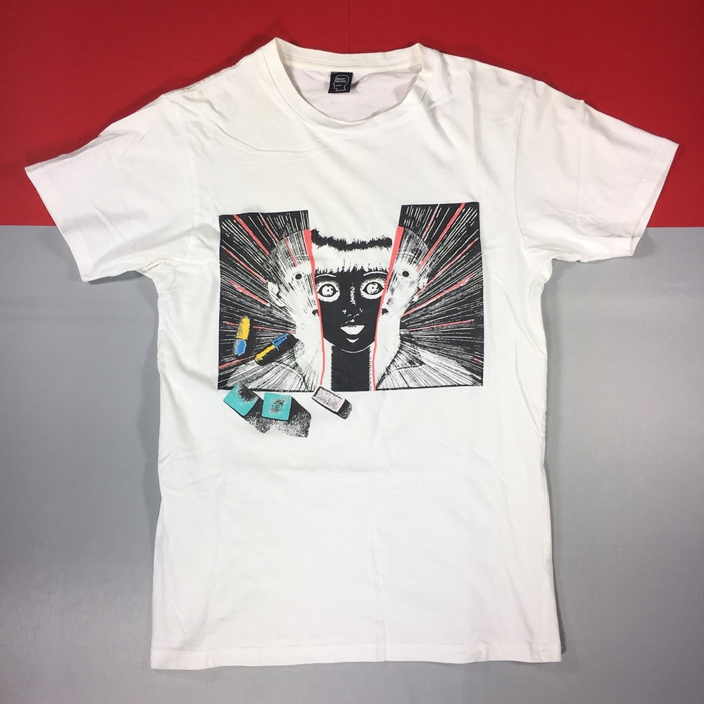 Brain Dead Mind Expand T Shirt Mens White Small Preloved